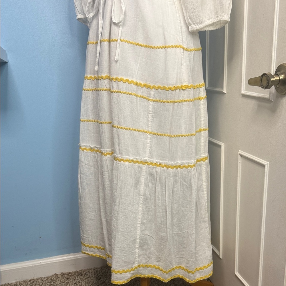 Draper James Martina Popover Ric Rac Dress - Picture 8 of 12